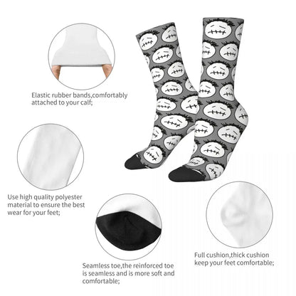 Chaussettes Rager Travis Scott Rapper pour hommes et femmes, chaussettes tendance hip-hop, chaussettes originales pour le printemps, l'été, l'automne et l'hiver, chaussettes à offrir en cadeau.