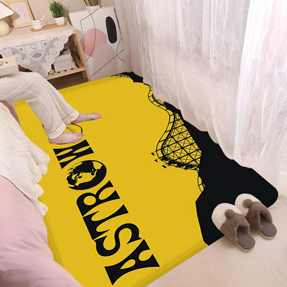 Tapis de chambre Travis Scott Astroworld antidérapants absorbant l'eau, longs coussins, tapis de chambre, paillasson de bienvenue
