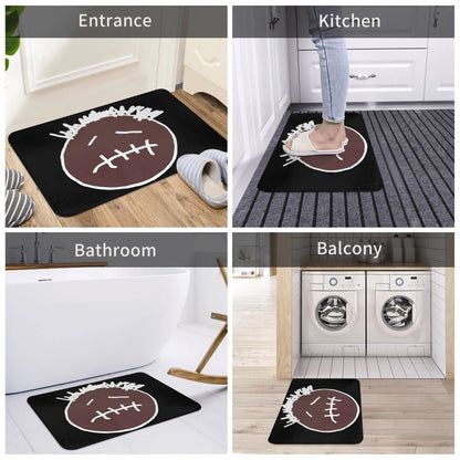 Travis Scott Cactus Jack La Flame Tapis de sol antidérapant Tapis lavable pour cuisine, entrée, salon Tapis de sol
